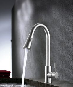 VÒI CHẬU RỬA BÁT INOX ĐẦU RÚT